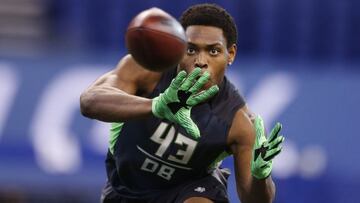 Jalen Ramsey en la Combine.