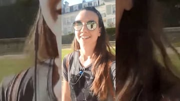 Christiane Endler mostró en Instagram su paseo por Paris