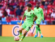 during the 10th round match between Toluca and FC Juarez as part of the Liga BBVA MX Varonil, Torneo Clausura 2026 at Nemesio Diez Stadium, on March 08, 2026 in Toluca, Estado de Mexico, Mexico.