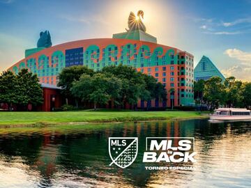 M&aacute;s de la mitad de equipos de la MLS ya han hecho su arribo al resort donde se hospedar&aacute;n durante m&aacute;s de un mes para el torneo MLS is Back. As&iacute; es el Swan and Dolphins Hotel.