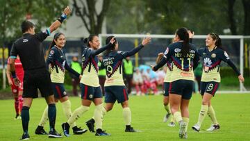 América femenil mantiene paso ganador ante Toluca