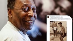 AMLO lamenta la muerte de Pelé con una foto de Ronaldinho