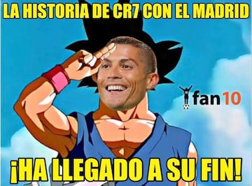 Los memes de la salida de Cristiano Ronaldo del Real Madrid