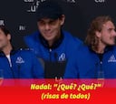 La situación de Nadal que sacó risas en plena conferencia