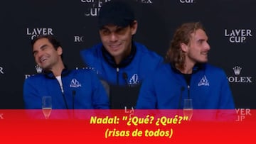 Federer, Thiem, Tsitsipas...todos a carcajadas: la anécdota que confirma el madridismo 101% de Nadal