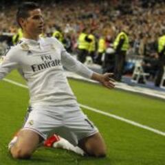 Colombianos en Champions: James ante PSG y Falcao vs. Porto