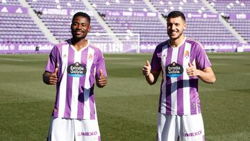 03/02/23 REAL VALLADOLID 
PRESENTACION NUEVO JUGADOR FICHAJE
SELIM AMALLAH MARTIN HONGLA