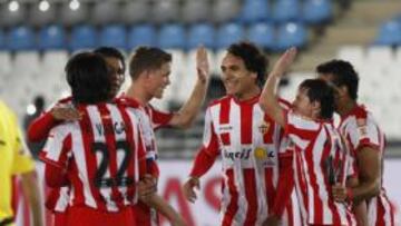 <b>PIÑA. </b>El equipo rojiblanco está muy unido.