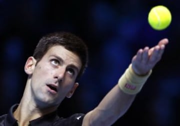 En reemplazo de la final programa, el campeón Novak Djokovic jugó un partido de exhibición ante Andy Murray.