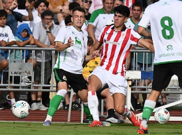 El Racing echa el ojo a la medular del Athletic: Peio Canales y Rego