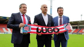 Luis César: "Dedicaré sangre sudor y lágrimas al Lugo