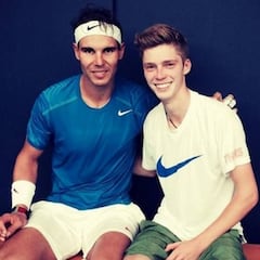 Rublev: la perla del RCTB y Vicente reta a su ídolo, Nadal