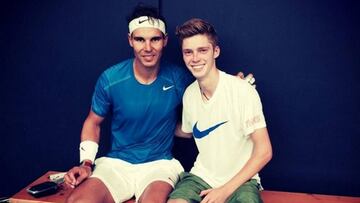 Rublev: la perla del RCTB y Vicente reta a su ídolo, Nadal