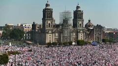 Marcha por Nuestra Democracia: Así luce el Zócalo de CDMX con miles de asistentes