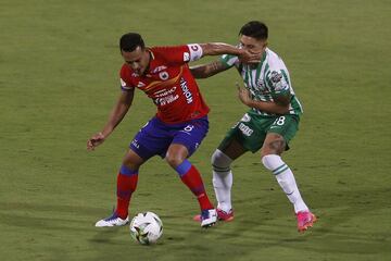 Partidazo en el Atanasio Girardot entre Atlético Nacional y Deportivo Pasto. Un error de Sebastián Gómez en la salida no le permitió al equipo antioqueño celebrar y seguir acercándose a la clasificación. 