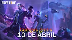 Códigos Free Fire de hoy 10 de abril de 2022; todas las recompensas gratis