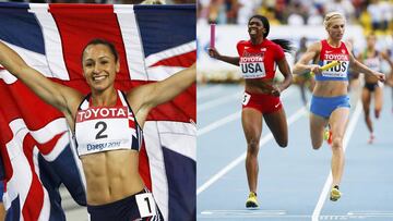 Jessica Ennis-Hill y el relevo estadounidense de 4x400 recibirán la medalla de oro en los Mundiales de Atletismo de Londres tras la descalificación por dopaje de sus rivales.