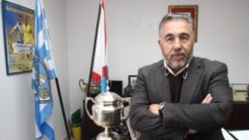 José Fernández Nieto, presidente de la Ponferradina.