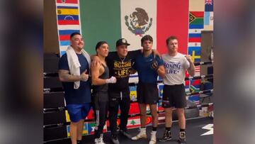 Entrena junto todo el 'Canelo Team'