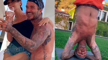 A Beckham no se le resiste nada: se pasa al yoga con sobresaliente