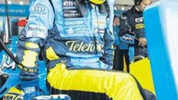 <b>DOMINIO. </b>Fernando Alonso superó ayer ampliamente a sus rivales.