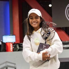 Rayssa Leal, triplete de oro en la Street League de Las Vegas