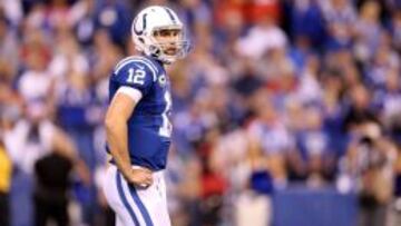Andrew Luck, con los Indianapolis Colts.