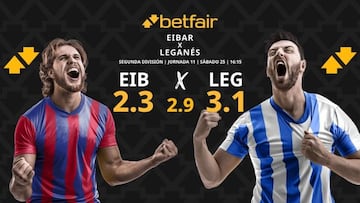 SD Eibar vs. CD Leganés: horario, dónde ver, pronósticos y clasificación
