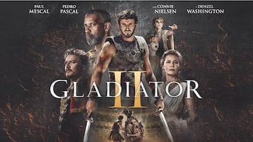 Te invitamos al cine a ver Gladiator II