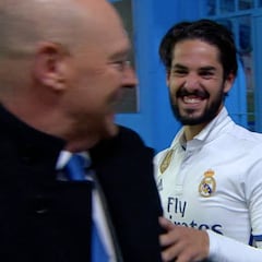 La broma de Mel a Isco:"¿Quieres jugar 20 minutos aquí?"