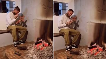 Sergio Ramos, una cruz y una chimenea: el desconcertante último vídeo del camero