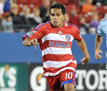 El colombiano también ganó el MVP y lo hizo en 2010, defendiendo el escudo de FC Dallas