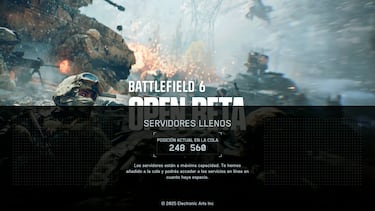 Bienvenidos a la guerra moderna: la beta de Battlefield 6 colapsa sus servidores y hay colas de hasta 250.000 jugadores