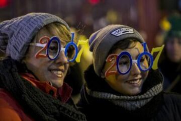 ¡Así recibe el mundo el 2017!