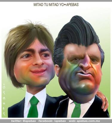 Alejandro Pérez Basurto 'Apebas' y las caricaturas que lo hicieron famoso
