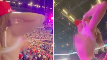 OnlyFans model's flashing stunt at Trump rally in Long Island breaks the Internet