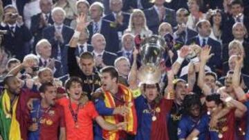 Triplete de un Barça imperial