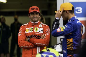 Carlos Sainz (Ferrari). Sochi, F1 2021.