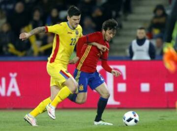 David Silva y Cristian Sapunaru 