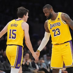 Austin Reaves, de los Lakers: “Ya saben cómo es LeBron”