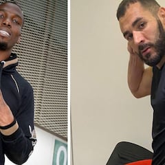 Tras el 'caso Giroud', Benzema se enzarza con Florentin Pogba