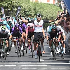 Victoria al esprint y primer liderato para Molano en Burgos