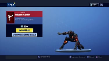 Fortnite: Así es el skin de Viuda Negra