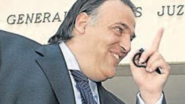 <b>PODERES. </b>Javier Tebas tiene la autorización por parte de Piterman para vender sus acciones.