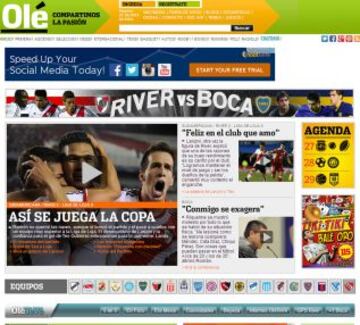 Portadas de la prensa extranjera