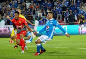 Kouffaty demuestra calidad: debuta con gol en Millonarios