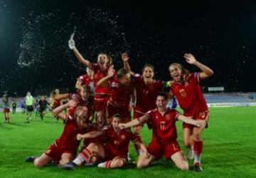Las chicas de la Sub-19 consiguen su tercera final consecutiva