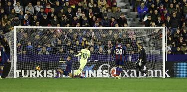 El partido perfecto de Leo Messi en su última visita al Levante