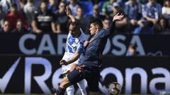 El jugador del Legan&eacute;s, Nabir El Zhar, durante un partido.