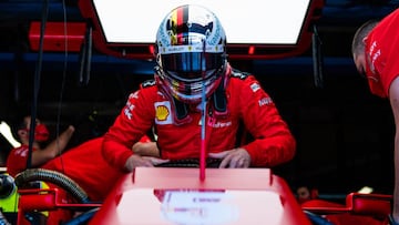 Sebastian Vettel (Ferrari). Monza, Italia. F1 2020. 